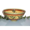Provencal Salad Bowl Large Size with a Garlic Scrapper