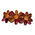 Barrette en bois precieux 'Marguerittes'
