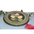 Ceramic Table Mat - Lemons Motif