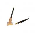 Brazilian Rose Wood Fountain pen and its holder in Olive Tree Wood