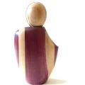 Atomizer  in Massive Amaranth wood and Beech wood , Unique Piece