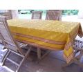 Rectangular Provencal Tablecloth Saffron 250 x 160 cm