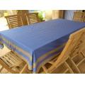 Provencal Rectangular Tablecloth Blue Lavender Saint Remy 250 x 160 cm