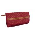Dressing Bag with Flap Carmin Red Saint Remy