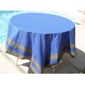Square Provencal Tablecloth Blue lavender Saint Remy designs 160 x 160 cm