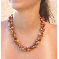 Collier de perles en bois Précieux