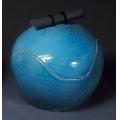 Blue RAKU Tea Box