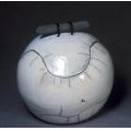 White Raku Tea Box