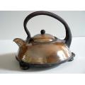 RAKU Teapot Gold