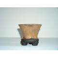 RAKU Bowls with 3 feet