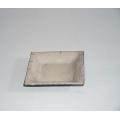 Small White RAKU Plate