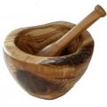 Pi&egrave;ce Unique en Bois d'Olivier Sucrier