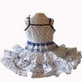 Blue Provencal Dress Elisa 2 years old girl