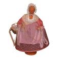 Santon de provence Habillé La Dentellière 31 cm en argile
