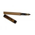 Fountain pen out of Olive Tree Wood