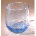 Bubble Glasse for Sangria or Orangeade Azure