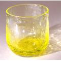 Bubble Glasse for Sangria or Orangeade Yellow