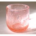 Bubble Glasse for Sangria or Orangeade Pink
