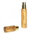 Perfume Bag Atomizer in Olive Tree Wood Unique Hand Crafted Piece