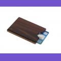 Porte Carte de Cr�dit en Bois de Violette