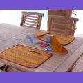 2 Sets de Table 'Provence' Safran