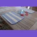 2 Sets de Table 'Provence' Azur