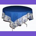 Sur-nappe Condrieux Bleu protection Teflon anti-taches