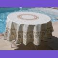 Nappe Ronde Proven�ale 'Lub�ron' 180 cm