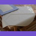 4 Serviettes de Table Proven�ales Bleu Azur