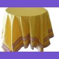 Nappe Proven�ale Carr�e  Safran Saint Remy 160 x 160 cm