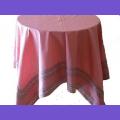 Nappe Proven�ale Carr�e  Rose Saint Remy 160 x 160 cm
