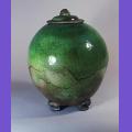 Medium size RAKU Chinese Pot