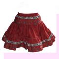 Jupe Proven�ale PARADOU Rouge 2 ans