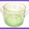 Seau � Glace  Verre Bull�  Vert Anis