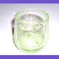 Gobelet à Sangria Verre Bullé Vert Anis