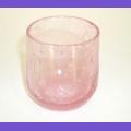 Gobelet à Sangria Verre Bullé Rose