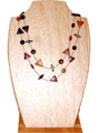 Collier de perles en Bois précieux