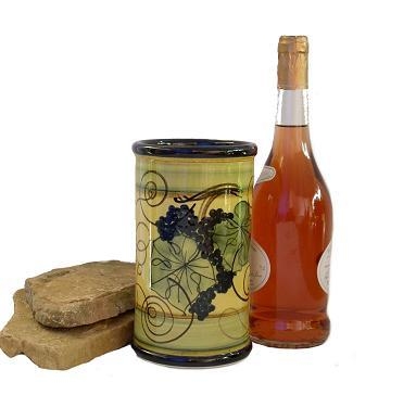 Brique � Vin Proven�ale  - Motif  Feuilles de Vigne VENDU