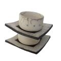 Bonbonni&egrave;re en Raku 