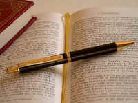 Ebony wooden pen