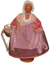 Santons de Provence habill&eacute;s 