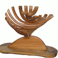 Sculpture Mobile en bois d'Olivier