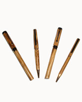 Stylos en bois d'olivier encore une id&eacute;e de cadeaux